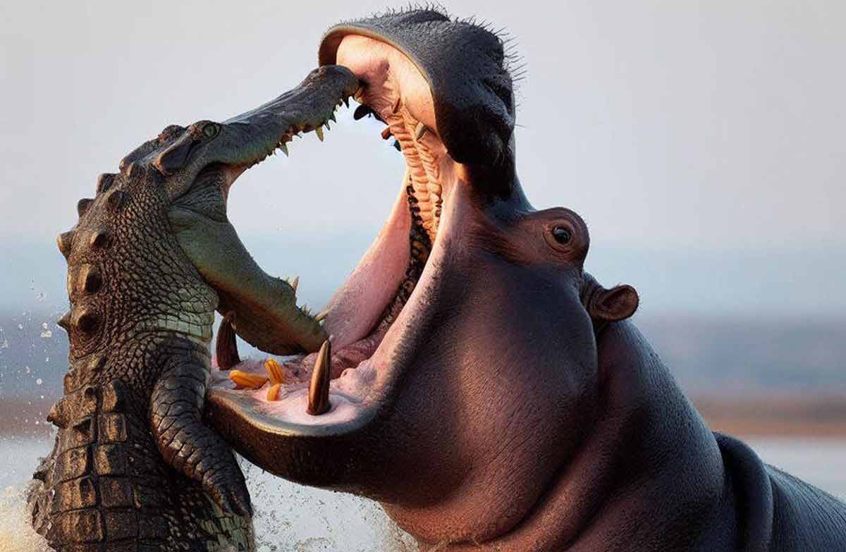 Do Hippos Eat Crocodiles_interesting facts about hippos