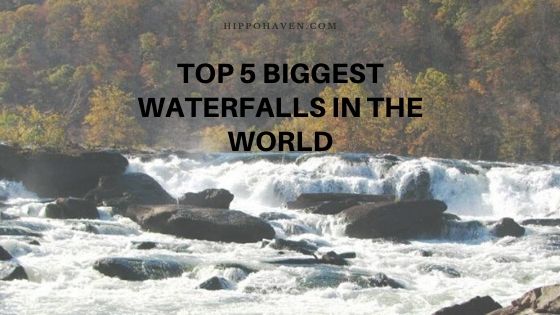 top 5 biggest waterfalls in the world