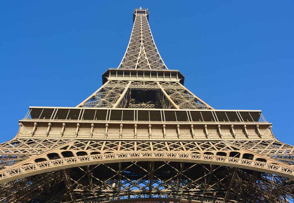 Half-Size Eiffel Tower, 2/3-Size Arc De Triomphe, Las Vegas, Nevada